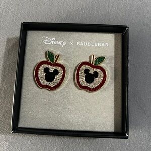 Disney x BaubleBar Apple Earrings
